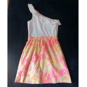Vibrant One-Shoulder Lilly Dress